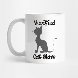 Verified Cat Slave Blue Checkmark Mug